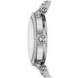 Buy Shop Michael Kors Parker Silver Dial Silver Stainless Steel Strap Watch for Women - MK6483 USA Online