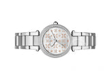 Buy Shop Michael Kors Parker Silver Dial Silver Stainless Steel Strap Watch for Women - MK6483 USA Online