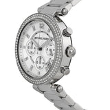 Buy Shop Michael Kors Parker Silver Dial Silver Steel Strap Watch for Women - MK5353 USA Online