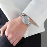 Buy Shop Michael Kors Parker Silver Dial Silver Steel Strap Watch for Women - MK5615 USA Online