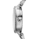 Buy Shop Michael Kors Parker Silver Dial Silver Steel Strap Watch for Women - MK5615 USA Online