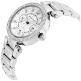 Buy Shop Michael Kors Parker Silver Dial Silver Steel Strap Watch for Women - MK5615 USA Online