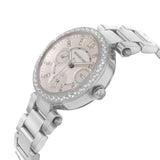 Buy Shop Michael Kors Parker Silver Dial Silver Steel Strap Watch for Women - MK5615 USA Online