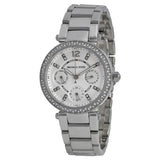 Buy Shop Michael Kors Parker Silver Dial Silver Steel Strap Watch for Women - MK5615 USA Online