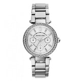 Buy Shop Michael Kors Parker Silver Dial Silver Steel Strap Watch for Women - MK5615 USA Online