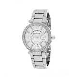 Buy Shop Michael Kors Parker Silver Dial Silver Steel Strap Watch for Women - MK5615 USA Online