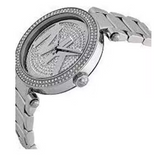 Buy Shop Michael Kors Parker Silver Dial Silver Steel Strap Watch for Women - MK5925 USA Online