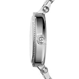 Buy Shop Michael Kors Parker Silver Dial Silver Steel Strap Watch for Women - MK5925 USA Online