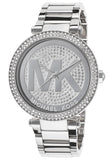 Buy Shop Michael Kors Parker Silver Dial Silver Steel Strap Watch for Women - MK5925 USA Online