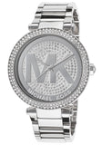 Buy Shop Michael Kors Parker Silver Dial Silver Steel Strap Watch for Women - MK5925 USA Online