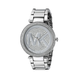 Buy Shop Michael Kors Parker Silver Dial Silver Steel Strap Watch for Women - MK5925 USA Online
