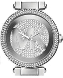 Buy Shop Michael Kors Parker Silver Dial Silver Steel Strap Watch for Women - MK5925 USA Online