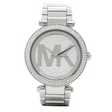 Buy Shop Michael Kors Parker Silver Dial Silver Steel Strap Watch for Women - MK5925 USA Online