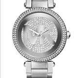 Buy Shop Michael Kors Parker Silver Dial Silver Steel Strap Watch for Women - MK5925 USA Online