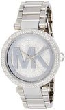Buy Shop Michael Kors Parker Silver Dial Silver Steel Strap Watch for Women - MK5925 USA Online