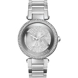 Buy Shop Michael Kors Parker Silver Dial Silver Steel Strap Watch for Women - MK5925 USA Online