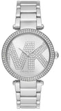 Buy Shop Michael Kors Parker Silver Dial Silver Steel Strap Watch for Women - MK5925 USA Online