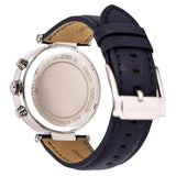 Buy Shop Michael Kors Parker White Dial Navy Blue Leather Strap Watch for Women - MK2293 USA Online