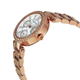Buy Shop Michael Kors Parker White Dial Rose Gold Steel Strap Watch for Women - MK5616 USA Online