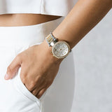 Buy Shop Michael Kors Parker White Dial Two Tone Steel Strap Watch for Women - MK5626 USA Online