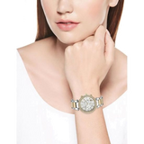 Buy Shop Michael Kors Parker White Dial Two Tone Steel Strap Watch for Women - MK5626 USA Online