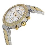 Buy Shop Michael Kors Parker White Dial Two Tone Steel Strap Watch for Women - MK5626 USA Online
