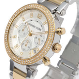 Buy Shop Michael Kors Parker White Dial Two Tone Steel Strap Watch for Women - MK5626 USA Online