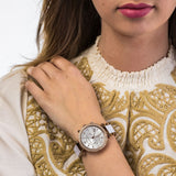 Buy Shop Michael Kors Parker White Dial Two Tone Steel Strap Watch for Women - MK5774 USA Online