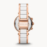 Buy Shop Michael Kors Parker White Dial Two Tone Steel Strap Watch for Women - MK5774 USA Online