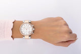 Buy Shop Michael Kors Parker White Dial Two Tone Steel Strap Watch for Women - MK5820 USA Online