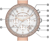 Buy Shop Michael Kors Parker White Dial Two Tone Steel Strap Watch for Women - MK5820 USA Online