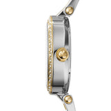 Buy Shop Michael Kors Parker White Dial Two Tone Steel Strap Watch for Women - MK6055 USA Online
