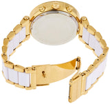 Buy Shop Michael Kors Parker White Dial Two Tone Steel Strap Watch for Women - MK6119 USA Online