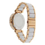 Buy Shop Michael Kors Parker White Dial Two Tone Steel Strap Watch for Women - MK6365 USA Online