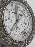 Buy Shop Michael Kors Parker White Dial White Ceramic Strap Watch for Women - MK5654 USA Online