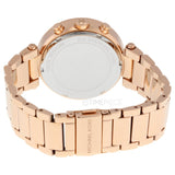 Buy Shop Michael Kors Parker White Dial with Diamonds Rose Gold Steel Strap Watch for Women - MK5491 USA Online