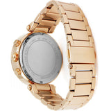 Buy Shop Michael Kors Parker White Dial with Diamonds Rose Gold Steel Strap Watch for Women - MK5491 USA Online