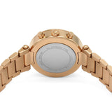 Buy Shop Michael Kors Parker White Dial with Diamonds Rose Gold Steel Strap Watch for Women - MK5491 USA Online
