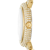 Buy Shop Michael Kors Taryn Mother of Pearl Dial Gold Steel Strap Watch For Women - MK6567 USA Online