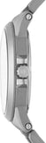 Buy Shop Michael Kors Paxton Analog Black Dial Silver Steel Strap Watch For Men - MK8500 USA Online