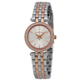 Buy Shop Michael Kors Darci Silver Dial Two Tone Steel Strap Watch for Women - MK3298 USA Online