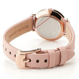 Buy Shop Michael Kors Petite Portia Silver Dial Pink Rubber Strap Watch For Women - MK2735 USA Online