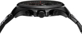 Buy Shop Michael Kors Pilot Chronograph Black Dial Black Steel Strap Watch For Men - MK9127 USA Online