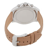 Buy Shop Michael Kors Pilot Chronograph Blue Dial Brown Leather Strap Watch for Men - MK9128 USA Online