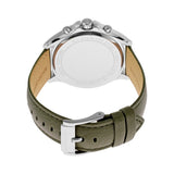 Buy Shop Michael Kors Pilot Chronograph Grey Dial Grey Leather Strap Watch for Men - MK9129 USA Online