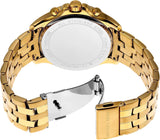 Buy Shop Michael Kors Pilot Quartz Blue Dial Gold Steel Strap Watch For Men - MK9125 USA Online