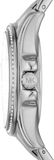 Buy Shop Michael Kors Pilot Quartz Silver Dial Silver Steel Strap Watch For Women - MK7368 USA Online
