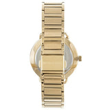 Buy Shop Michael Kors Portia Black Dial Gold Steel Strap Watch for Women - MK3788 USA Online