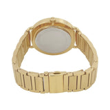 Buy Shop Michael Kors Portia Black Dial Gold Steel Strap Watch for Women - MK3788 USA Online