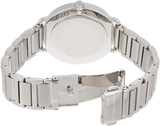 Buy Shop Michael Kors Portia Black Dial Silver Steel Strap Watch for Women - MK3638 USA Online
